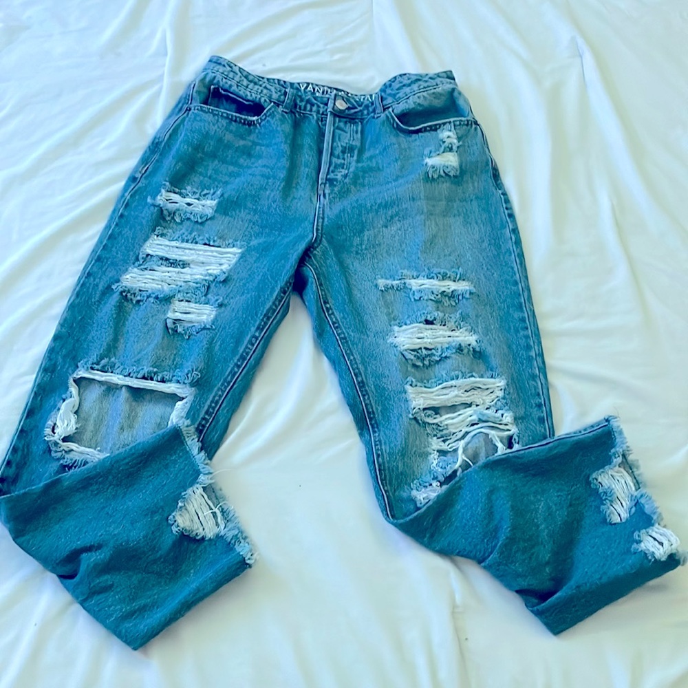 90’s Boyfriend Blue Jeans!